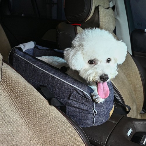 Console dog car seat - car,