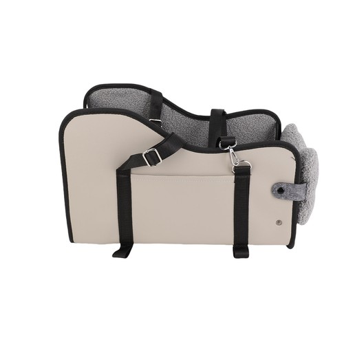 Center console dog car seat - center,