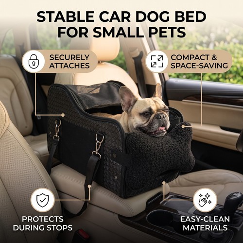 Center console dog car seat - car,