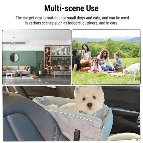 Pet car seat cover center - seat, &