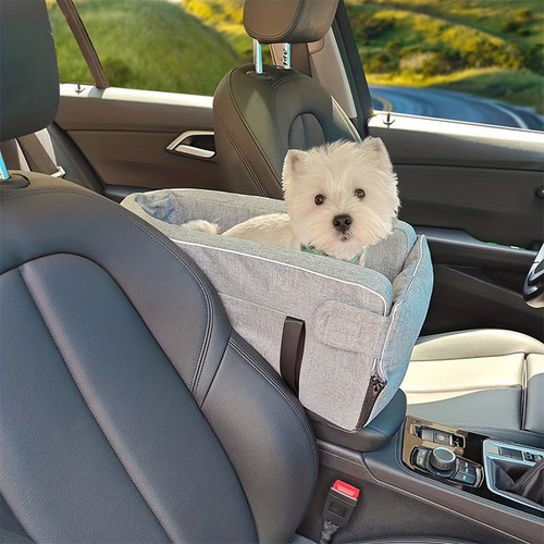 Center console dog booster - console,