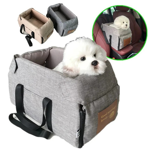 Pet car seat - seat, center