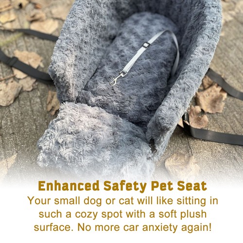 Center console dog car seat - console,